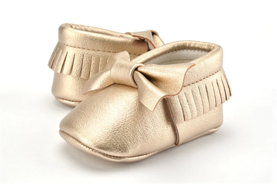 16 Цвета Брендовая детская весенняя обувь искусственная кожа, для новорожденных мальчиков, обувь для девочек, для тех, кто только начинает ходить, детские мокасины для детей 0-18 месяцев
