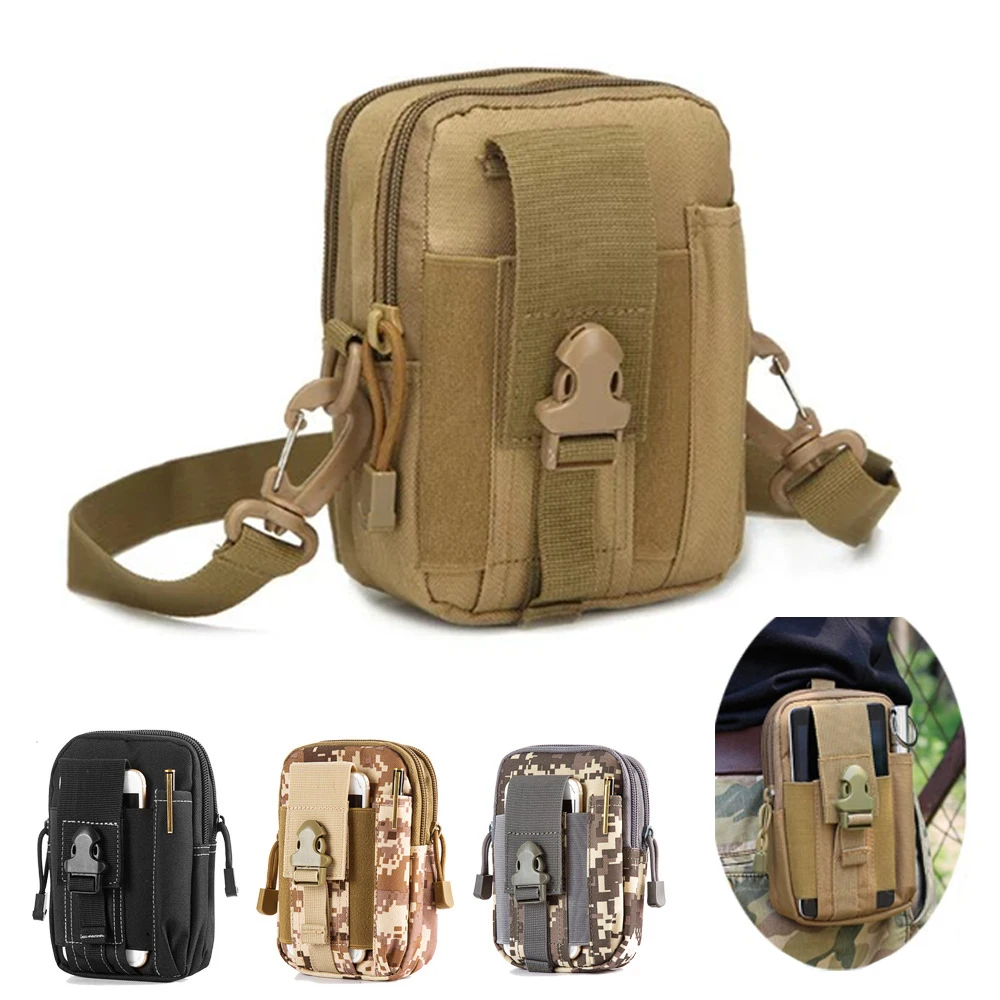 Newest Outdoor Military Tactical Holster Waist Bag Belt Pouch Universal