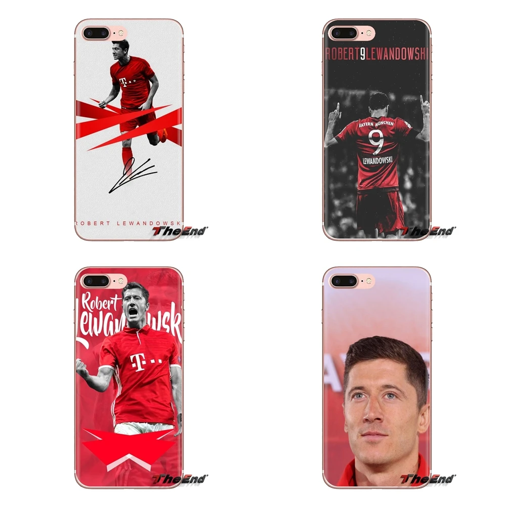 

Transparent Soft Shell Covers footballer Robert Lewandowski For Xiaomi Redmi 4A S2 Note 3 3S 4 4X 5 Plus 6 7 6A Pro Pocophone F1