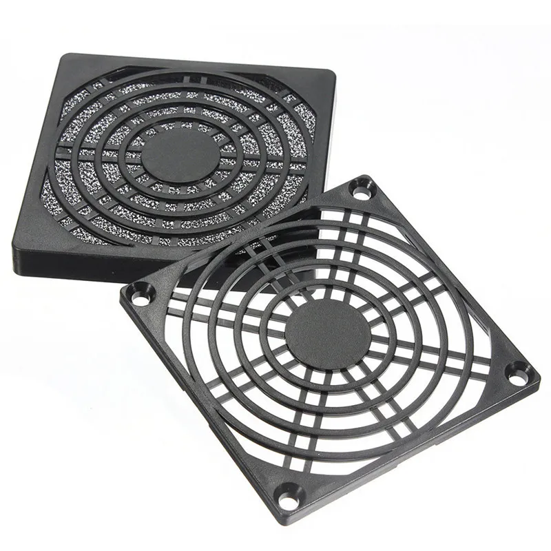 80mm Case Fan Filter PC Computer Fan Dust Cover Case 3 in 1 Dustproof
