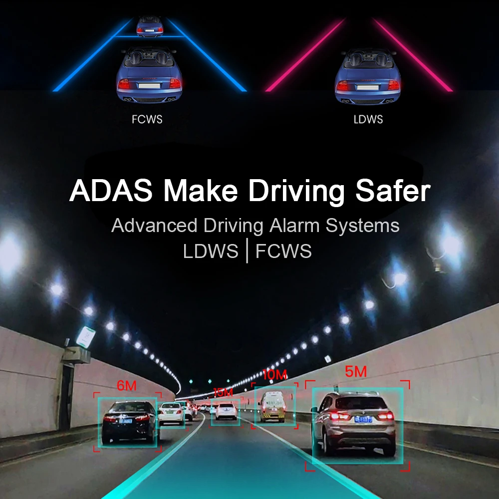 FHD1080P wifi Автомобильный видеорегистратор Камера s ADAS Dash Cam камера заднего вида автоматическая камера dvr g-сенсор камера ночного видения двойная камера s