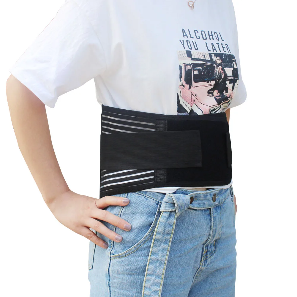 

Tcare Verstelbare Taille Toermalijn Zelf verwarming Magnetische Therapie Taille Ondersteuning Riem Lumbale Brace Massage Band Ge