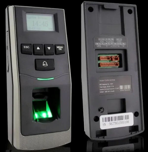 

2016 High quality! ZK F6 Optical Sensor Fingerprint Access Control Reader With With Software 3000 Fingerprint and Cards