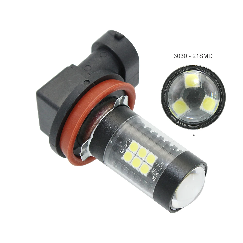 1 шт. H11 H9 H8 светодиодный туман светильник лампы 21 s 3030 SMD СВЕТОДИОДНЫЙ
