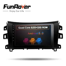 Funrover 9 “2 din Android8.0 Car Stereo multimedia Per Navara NP300 2014 + AutoRadio RDS di Navigazione GPS 2G RAM navi wifi headunit