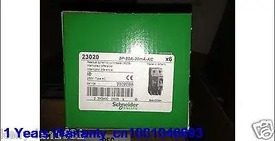 

DHL/EUB 2pcs NEW Original for Schneider ID 2P 80A 30MA Breaker 15-18