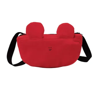 

Bags For Women 2019 Fashion Wild Simple Messenger Bag For Girls New Child Canvas Joker Cute Shoulder Small Square Bag K521