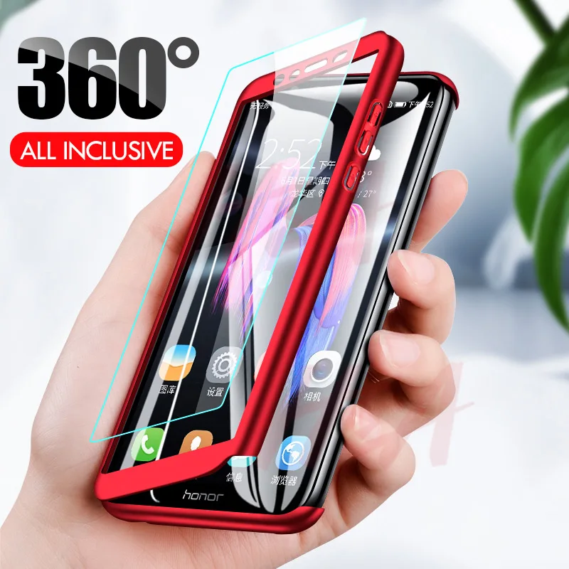 

IMIDO360 Degree Full Cover Phone Case For Samsung Galaxy S9 S8 Plus S10 Shockproof Cover For Samsung Note 8 9 S9 Plus Case