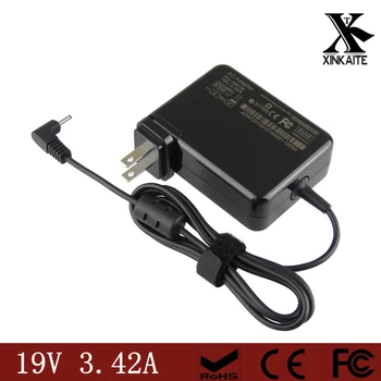 

19V 3.42A Laptop Wall Adaptor for ASUS Zenbook UX21 UX31 UX21E UX31E 65W 3.0 1.1mm Power supply charger free shipping