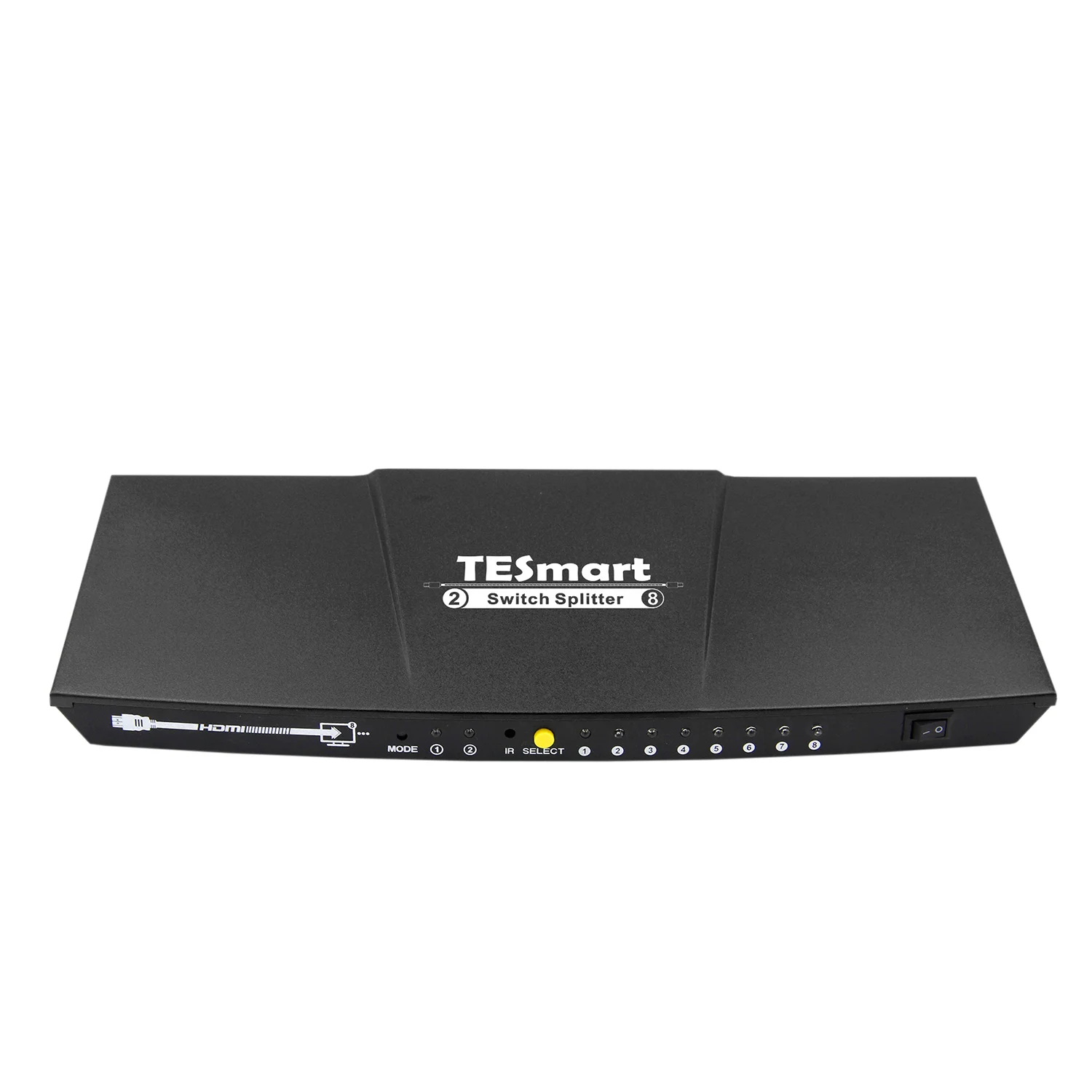 Переключатель сплиттер, TESmart 2 в 8 из 4 к x 2 к hdmi переключатель сплиттер 2x8 селектор HDMI с извлеченным S/PDIF аудио выход 10 Гбит/с данных