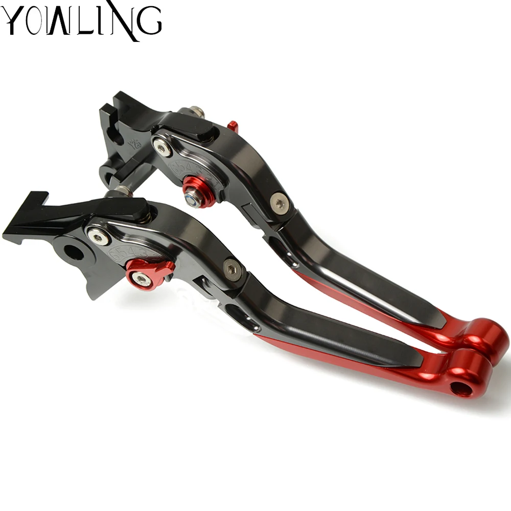 

Extendable Adjustable Motorcycle Brake Clutch Levers For Honda VT 750C VT750C ACE 1998 1999 2000 Motorbike brakes lever handle