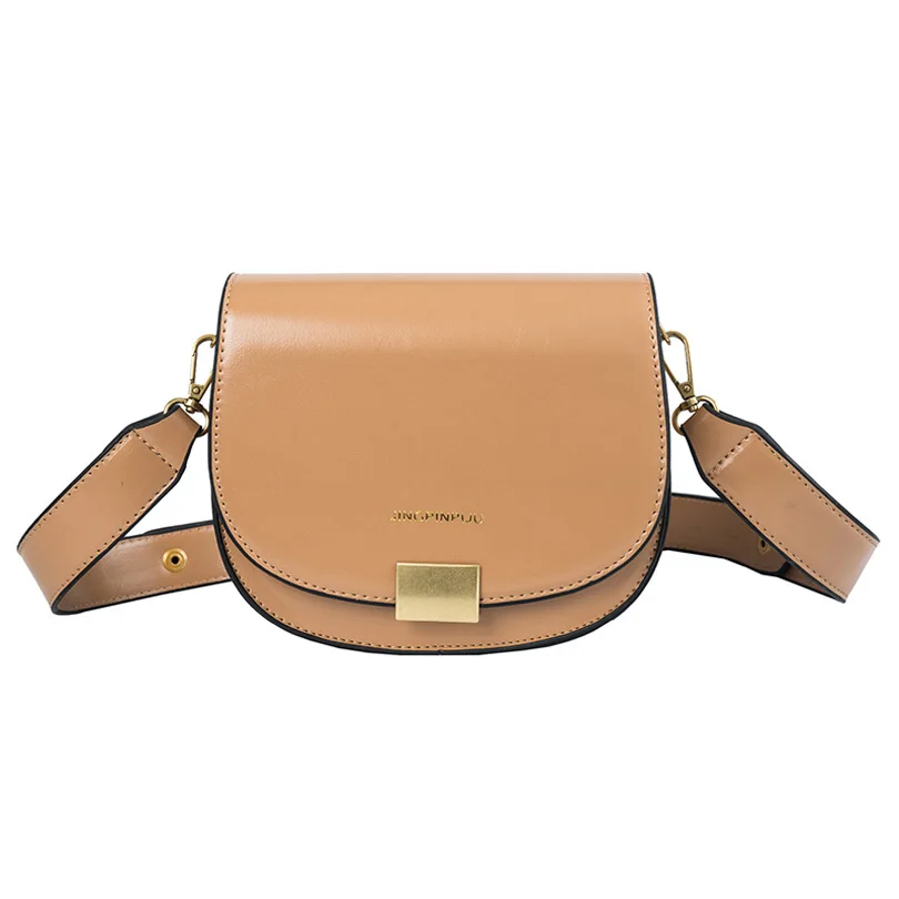 

Women Letter Saddle Crossbody Bag Ladies Simple Handbags Hand Cross Body Shoulder Bag Female Tote