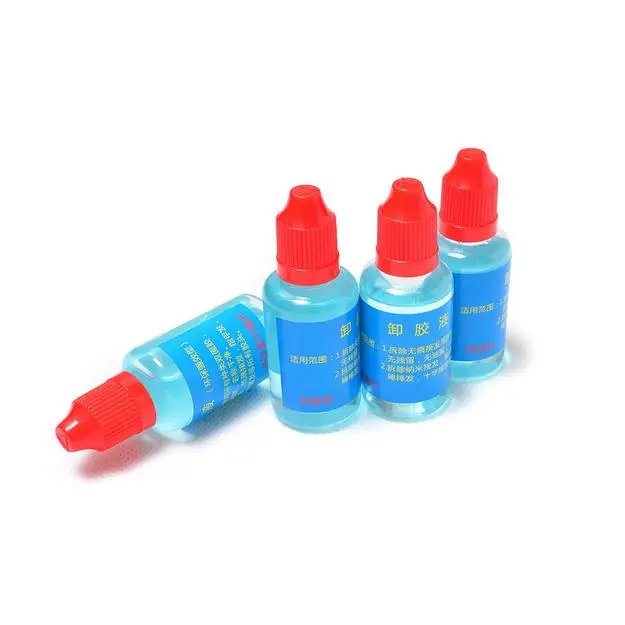 1 Bottle 30ml Wig Hair Glue Adhesives Remover Fast Remove Hair Extension Tape For Lace Wig Bond Toupee Accessory