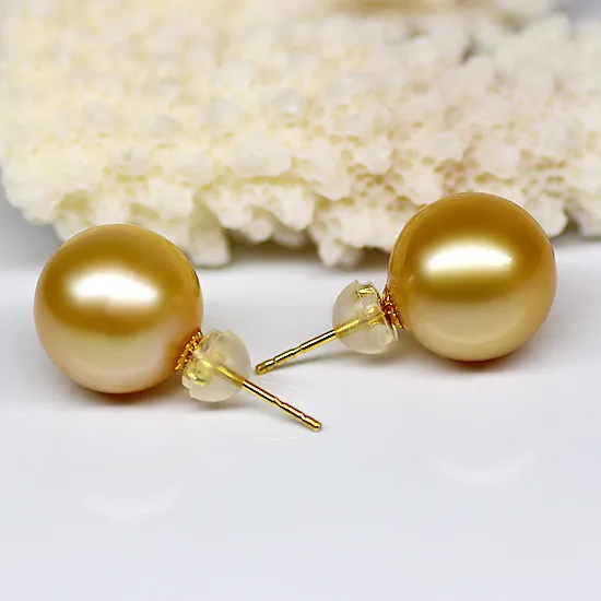 Aliexpress 925 Silver Real Natural Seawater Aliexpress 925 Silver Real Natural Seawater Pearl Stud Earrings Nanyang Kim 11mm Smooth Circle Genuine From Reliable