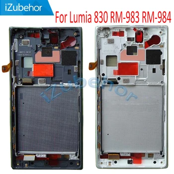 

5.0 inch IPS display screen For Nokia Lumia 830 RM-983 RM-984 LCD+touch screen digitizer Assembly with frame free shipping