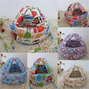 

2018 New Infants Baby Toddler Cap Anti-collision Protective Hat Baby Safety Helmet Soft Head Security Protection Hats