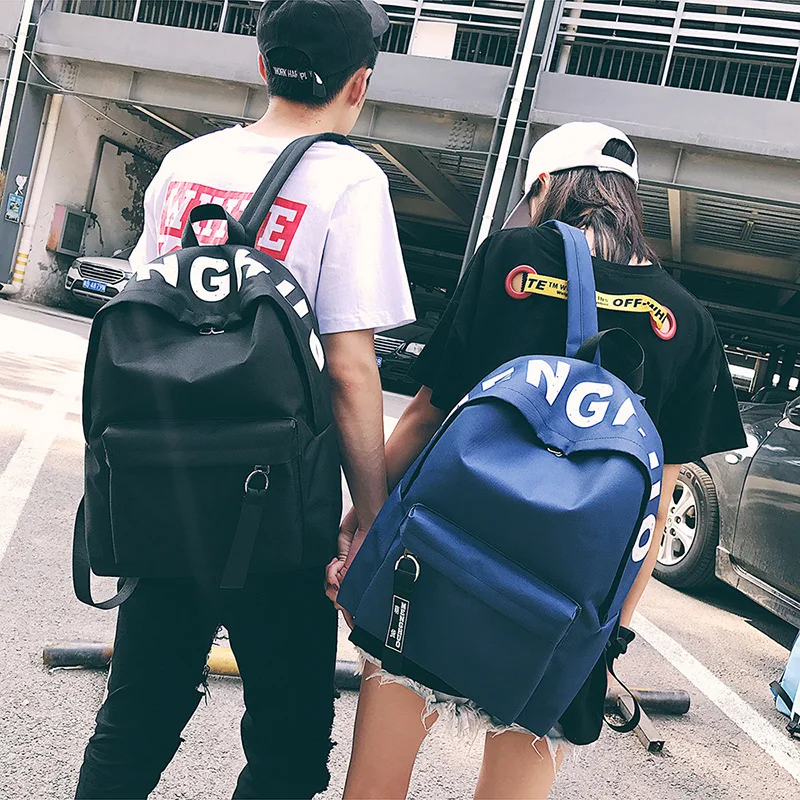 Menghuo 2016 New Design Unisex Women Luminous Backpacks 5 Colors Men Backpack Canvas School Bags For Teenagers Backpack Mochila (1)