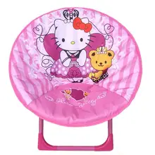 Детский складной стул, мультяшное кресло с Луной, уличное портативное обеденное кресло, детский стул, детский стул, стул со спинкой