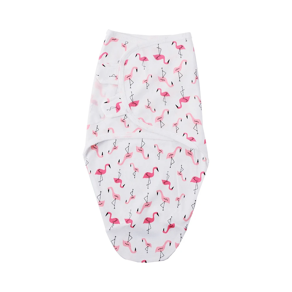 Инсулярное одеяло 1 шт. для пеленания ребенка мягкий кокон детское одеяло s пеленки для новорожденного спальный комплект для младенца теплое детское постельное белье одеяло - Цвет: Flamingo(M)