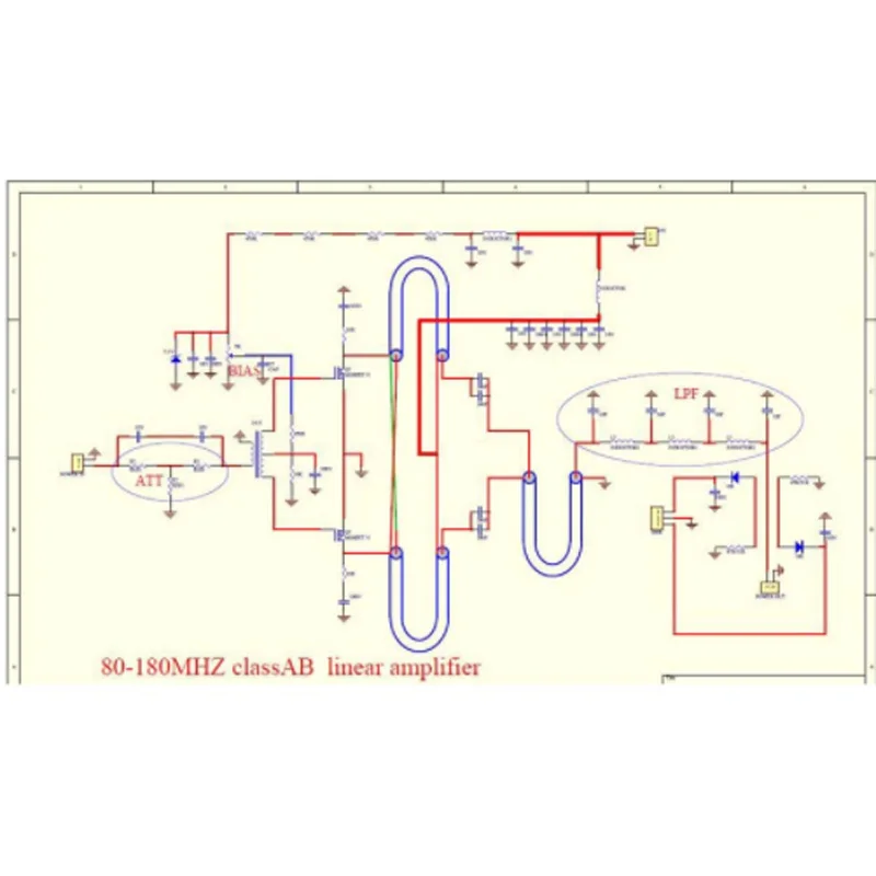 100W FM VHF 80 Mhz-170 Mhz RF усилитель мощности AMP DIY наборы для радиолюбителей C4-001