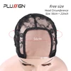 Plussign U Part Swiss Lace Wig Cap Black Hairnet Wig Caps For Making Wigs Weaving Cap With Adjustable Strap Wig Making Tools ► Photo 3/6