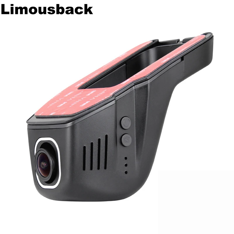 Автомобильный видеорегистратор Limousback FHD 1080P с Wi Fi и функцией ночного