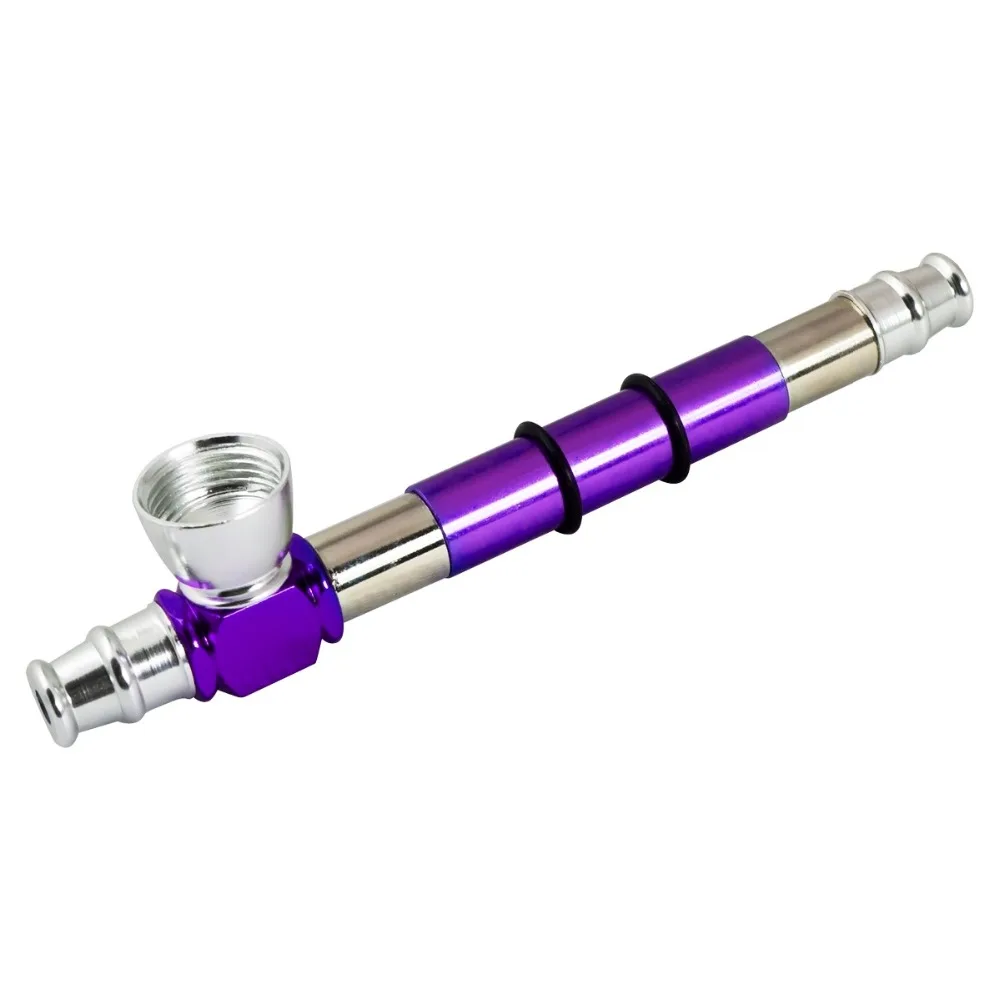 Formax420 13 2*2 7 см алюминиевые маленькие кельчатые курительные трубки с карманом