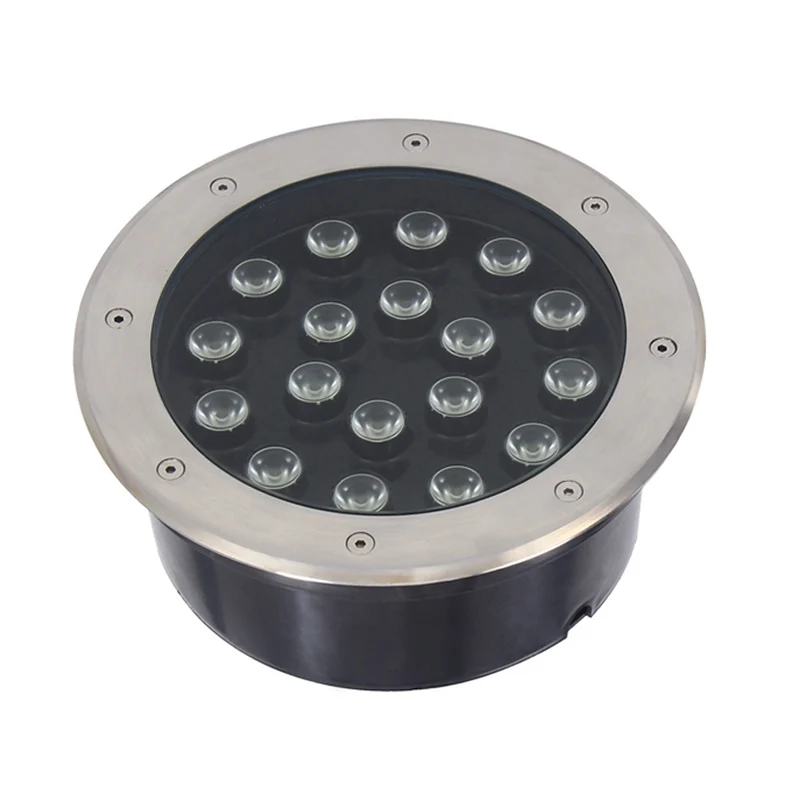 D300 * H95MM High lumen Power Bridgelux Ip66 LED Outdoor White RGB 24w 36w led подземный светильник красный зеленый