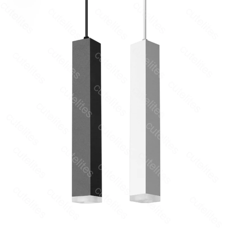 

led Pendant Lamp dimmable Lights Kitchen Island Dining Room Shop Bar Counter Decoration Cylinder Pipe Hanging Lamps