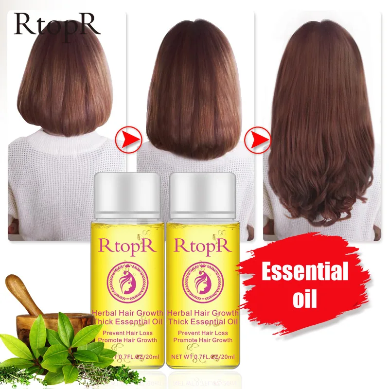 20ml Hair Growth Thick Essential Oil Hair Loss Scalp Care
