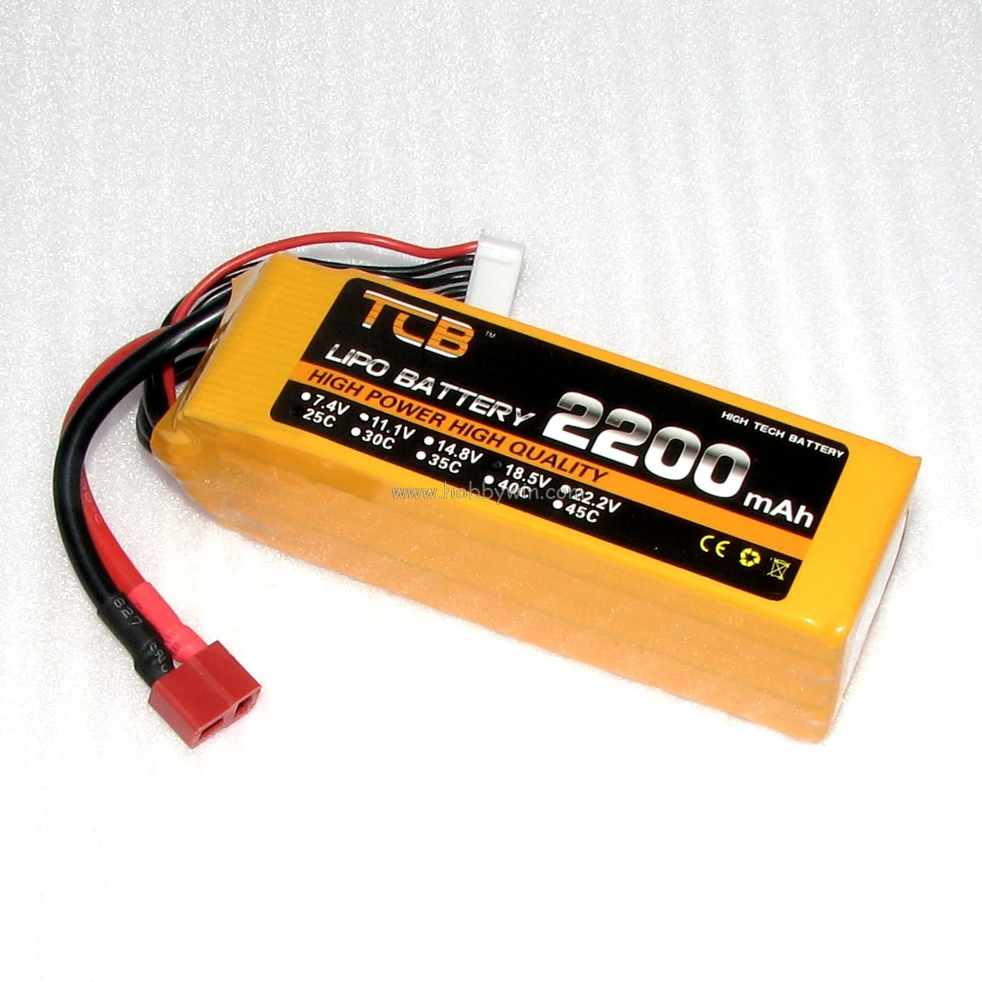 

18.5V/5S 2200mAh 25C LiPO Battery T plug RC model Lipoly power pack