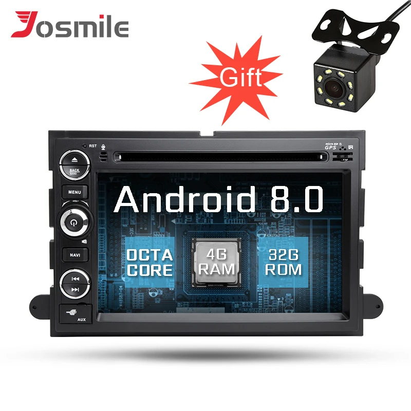 

Androidht 8.0 8-core Touch Screen Car DVD Player For Ford Explorer Fusion F150 F500 F450 Expedition Radio PX5 4G RAM 32G ROM DAB