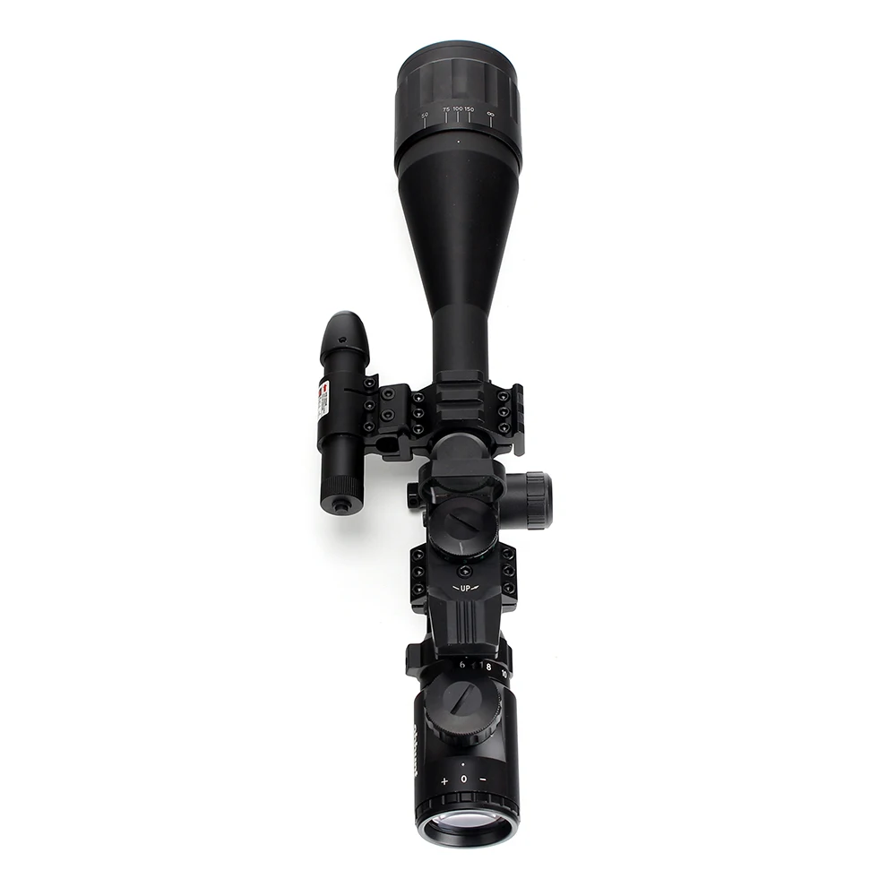 ohhunt 6-24x50 AOEG Hunting Rangefinder Reticle Rifle Scope with Holographic 4 Reticle Sight Red Green Laser Combo Riflescope (2)
