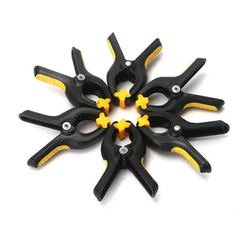 

6Pcs 3.3inch Plastic Clip Fixture Fastening Clamp for Mobile Phone Tablet Glued LCD Screen Repair Tools