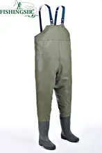 Insulated Boot-Foot Chest Waders Fishing Wading Pants Waterproof Fishing Hunting Boot Waders, Size 6-11.5