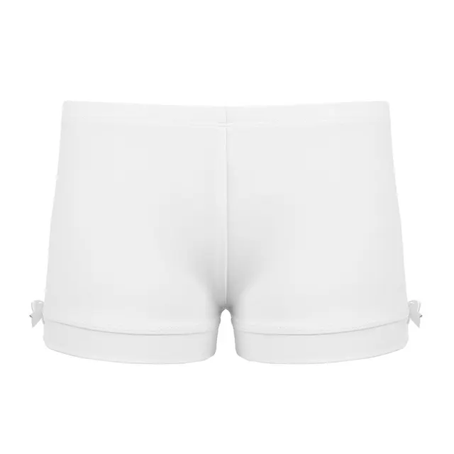 Girls white dance shorts Clearance