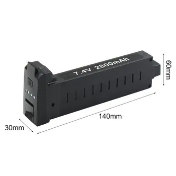 

3Pcs Rc Drone Quadcopter 7.4V 2800Mah Enhanced Lipo Stable Battery Spare Parts Overvoltage Protect Accessories For Sg900