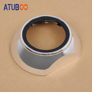 

Tinguan A-2,Projector Lens Shroud For 3" Hid Bi-xenon Projector Chrome Mask Lens Cover Bezel Shroud Car Headlight Retrofit Cap