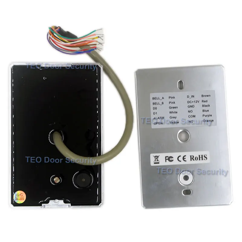 Водонепроницаемый IP68 RFID карта доступа Контроллер с Wiegand 26 выходное рабочее напряжение DC9V до 28V подсветка ключей металлический доступ