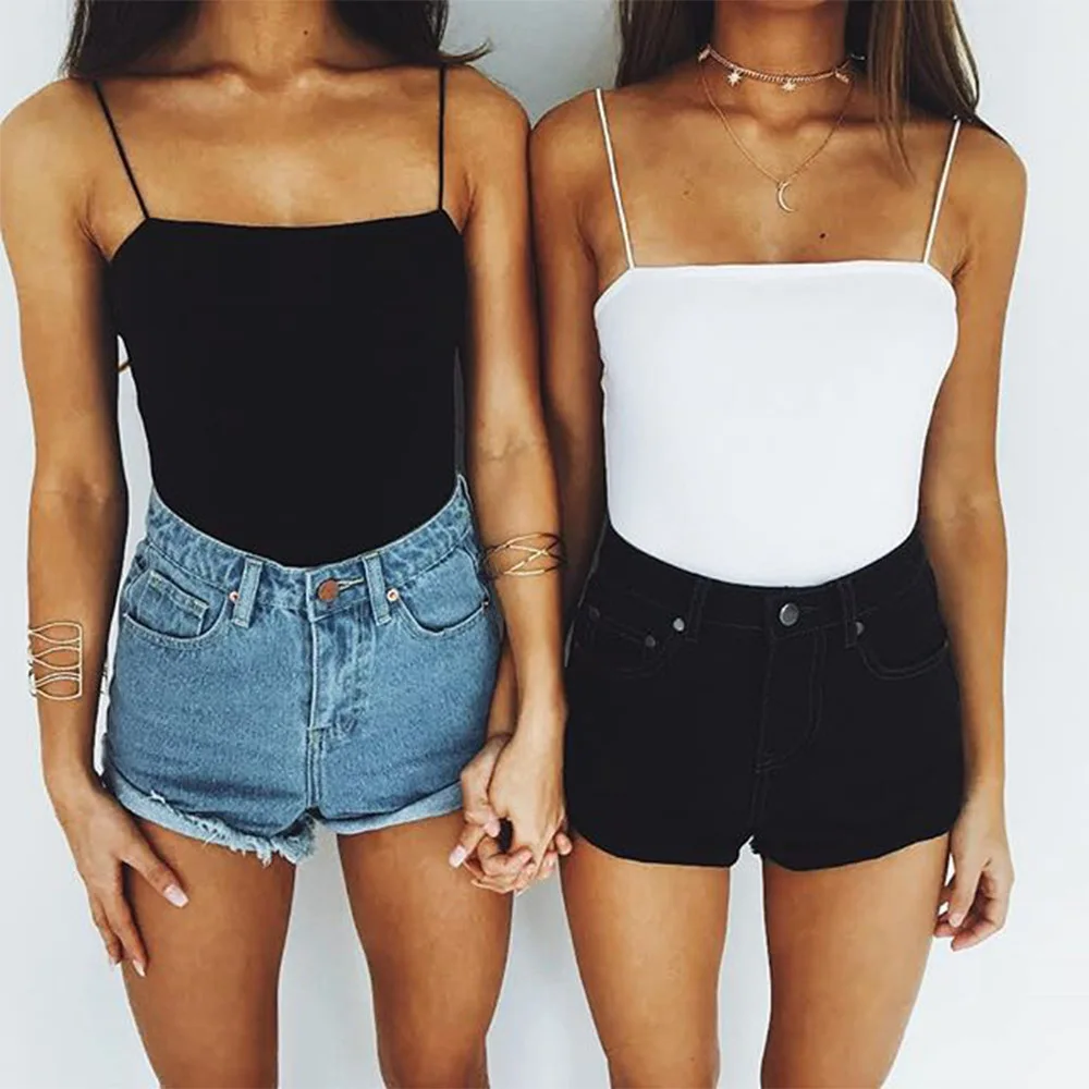 Sleeveless New Halter Bandage Bodycon Sexy Bodysuit Women Black Solid Casual Fashion Lace Up Body Strapless  Sexy Jumpsuit