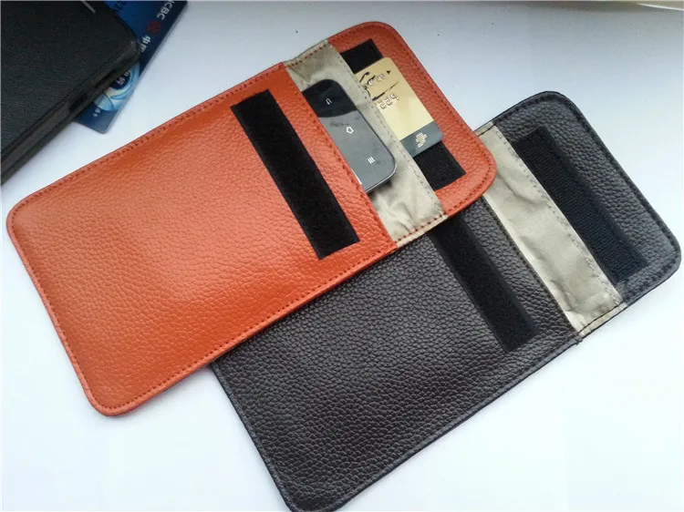 Чехол из натуральной кожи для мобильного телефона 50 шт.|for iphone|signal blockerleather case |