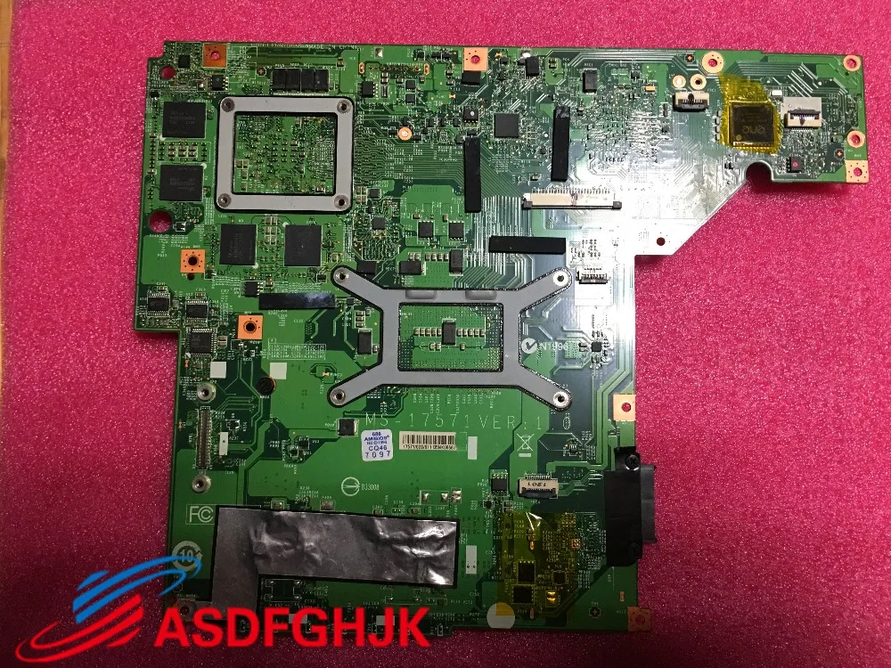 amazing  Original FOR MSI GE70 LAPTOP MAINBOARD WITH GTX760M GTX765M Graphics card MS-1757 MS-1751 REV 1.1 /
