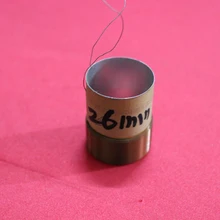 Шт. 1 шт. ID: мм 25,9 мм 26 4 Катушка многослойная 8 Ом белый алюминиевый НЧ динамик басовый Рог голос катушки