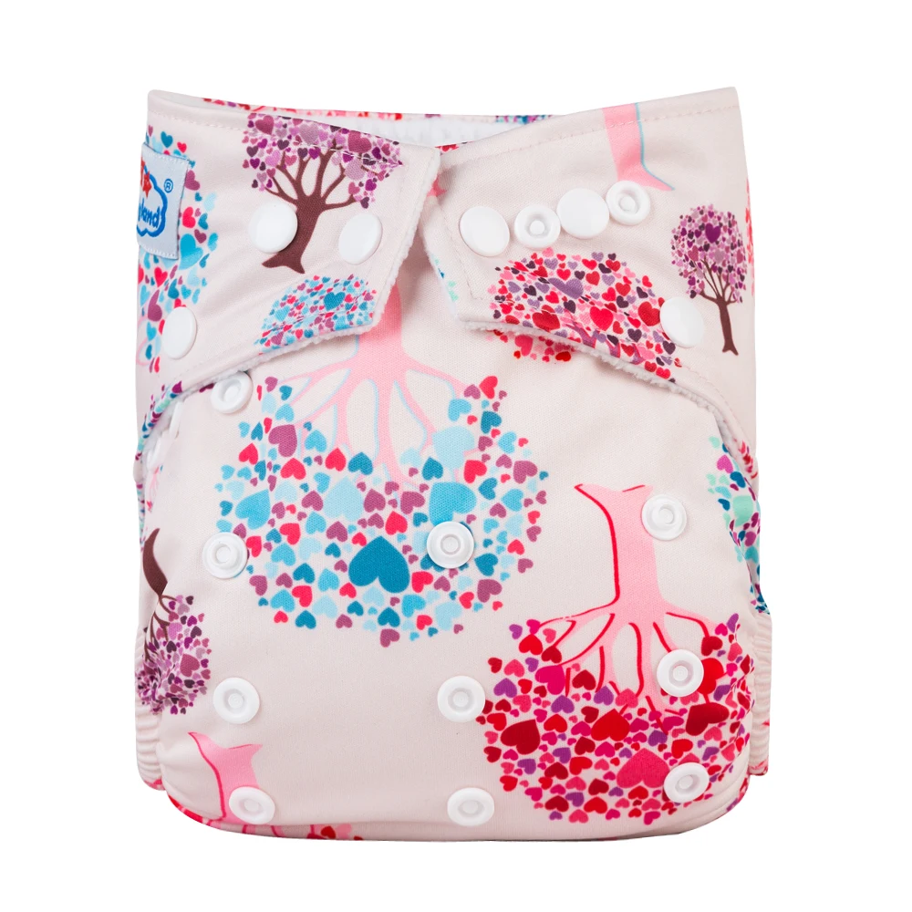 

BABYLAND ECO-Friendly Infant Cloth Diaper Small Naughty Kid Cloth Diaper Pocket Diaper