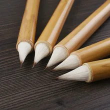 Китайская каллиграфия, кисти, ручка, курица, дистанция, ручка для копирования Писаний, шерстяная ласка, несколько волосков, маленький обычный скрипт