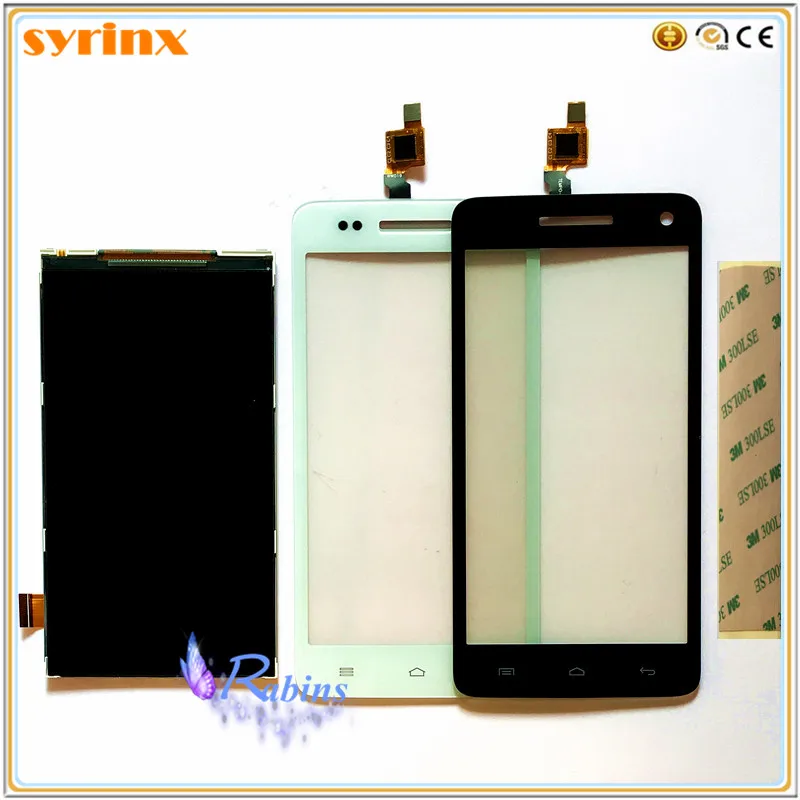 SYRINX 5,0 дюймов ЖК-дисплей сенсорный экран панель для Explay свежий емкостный передний дигитайзер стекло сенсор сенсорный экран Объектив 3M лента