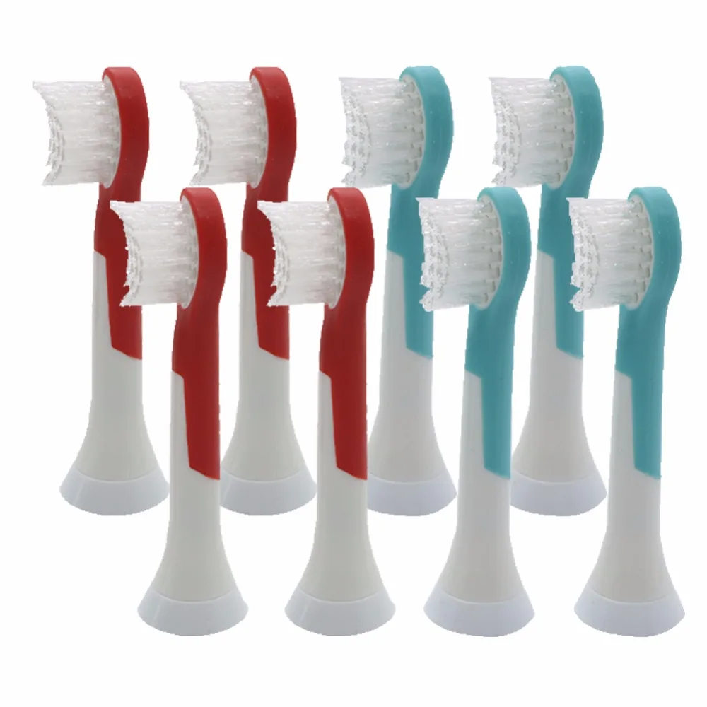 

8pcs Child kids' Electric Toothbrush Heads for Philips Sonicare Kids HX6311 HX6032 HX6033 HX6034 HX6431/HX6150/HX6411, Ages 4-7