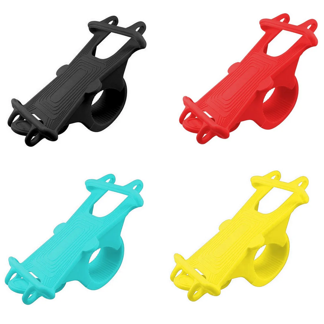 Universal silikon Fahrrad MTB Handy Halter Bike Mount-halter Für Handy GPS Baby Wagen Stehen
