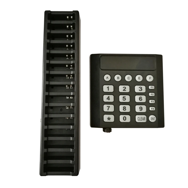 

Guest pager system 15pcs Mini Call Coaster Pager Restaurant Equipments digit number on top