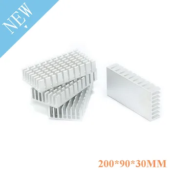 

1 pc 200*90*30mm Heatsink Cooling Fin Radiator Cooler Aluminum Heat Sink for LED, Power IC Transistor, Module PBC 200X90X30mm